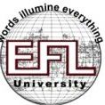 The English And Foreign Languages University logo