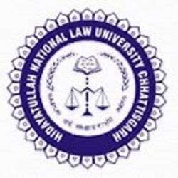 Hidayatullah National Law University logo