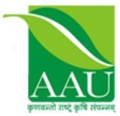 Anand Agricultural University logo