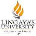 Lingayas University logo