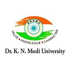 Dr KN Modi University, Newai logo