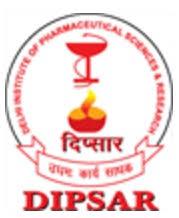 Delhi Institute of Pharmaceutical Sciences and Research logo
