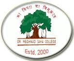 Dr. Meghnad Saha College logo