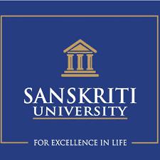 Sanskriti University logo