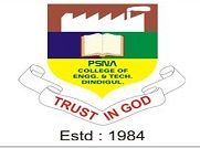 PSNA College of Engineering and Technology logo