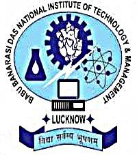 Babu Banarasi Das National Institute of Technology and Management logo