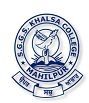 SGGS Khalsa College logo