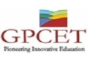 G Pullaiah College Of Engineering And Technology