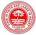 S.D. College, Ambala Cantt.