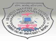 University Institute Of Technology Barkatullah University