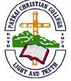 Patkai Christian College-logo
